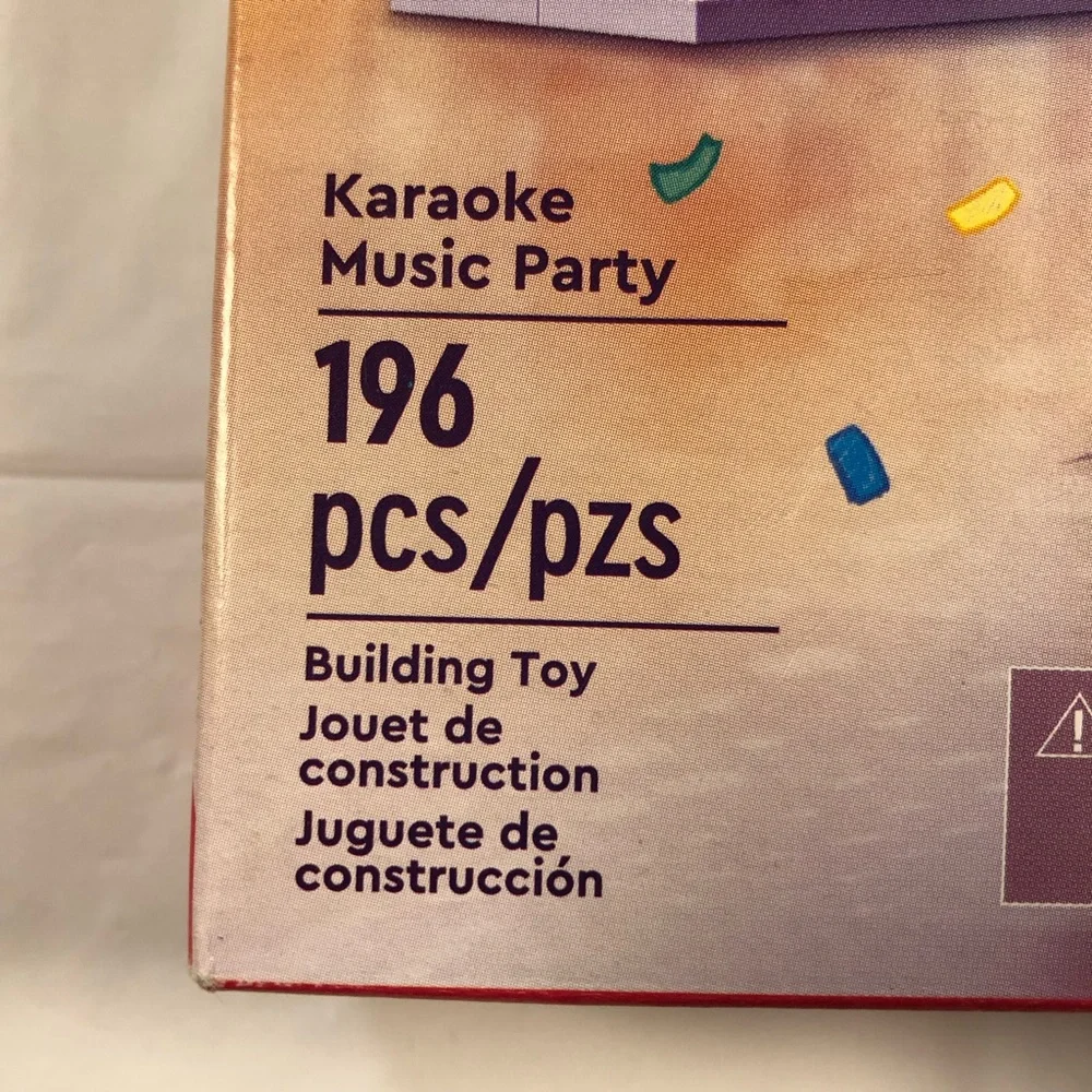 NEW  LEGO Friends Karaoke Music Party (set 42610) 196 pcs building kit Ages 6+